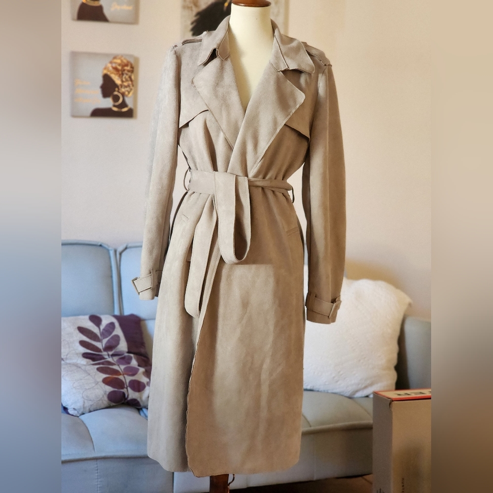 Grey Trench Coat